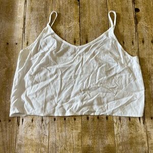 Miss Me Cropped Basic Tank